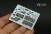 Quinta Studio QD32033 F-14D 3D-Printed & coloured Interior on decal paper ( Trumpeter ) 1/32